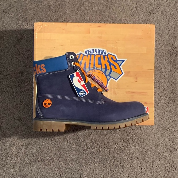 Timberland 6” NBA New York Knicks Mens Boots - Picture 3 of 8